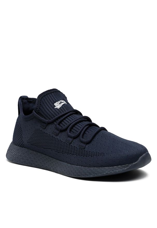 Sneakersy Sprandi WP72-21782 Navy. Kolor: niebieski. Materiał: materiał