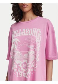 Billabong T-Shirt Sweet Ride EBJZT00408 Różowy Oversize. Kolor: różowy. Materiał: bawełna #3