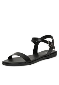 DeeZee Sandały MT3150-25S07 Czarny. Kolor: czarny. Materiał: skóra