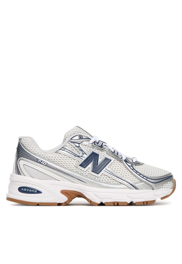 New Balance Sneakersy U740SN2 W Biały. Kolor: biały. Materiał: skóra