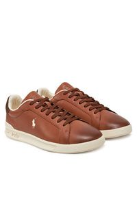 Polo Ralph Lauren Sneakersy Heritage Court II 809965073001 Brązowy. Kolor: brązowy. Materiał: skóra #5