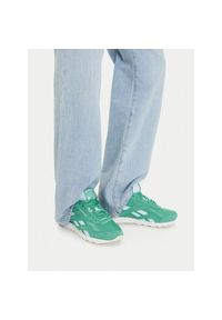 Sneakersy Reebok. Kolor: zielony. Materiał: nylon. Model: Reebok Classic, Reebok Nylon #1