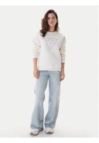 Guess Bluza W6RQ16 KB681 Écru Regular Fit. Materiał: bawełna, syntetyk #5