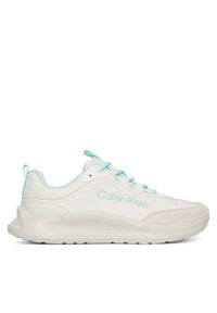 Calvin Klein Sneakersy Light Eva Run Ess Lac Ny-Su Wmn HW0HW03293 Biały. Kolor: biały. Materiał: materiał. Sport: bieganie #1