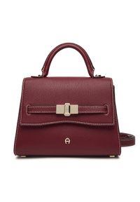 Aigner Torebka Farah S 133071 Bordowy. Kolor: czerwony. Materiał: skórzane