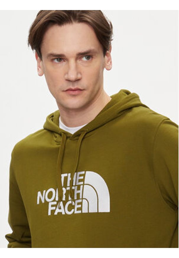 The North Face Bluza Light Drew Peak NF00A0TE Zielony Regular Fit. Kolor: zielony. Materiał: bawełna