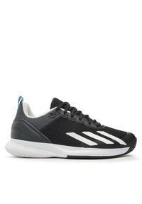Adidas - Buty do tenisa adidas. Kolor: czarny. Sport: tenis #1