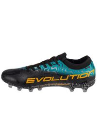 Buty piłkarskie męskie Joma Evolution Cup 2401. Kolor: czarny, żółty, wielokolorowy. Sport: piłka nożna