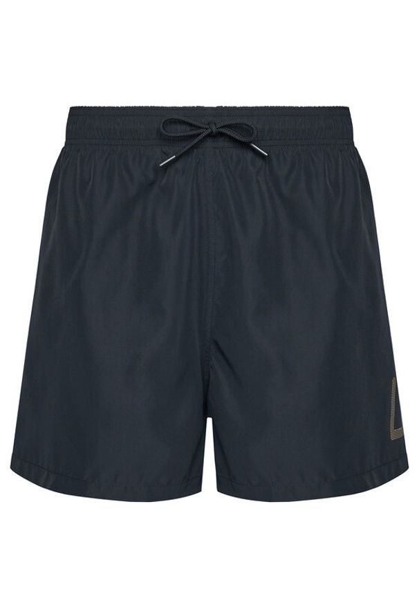 EA7 Emporio Armani Szorty kąpielowe 7M002001 AF14497 MC004 Czarny Regular Fit. Kolor: czarny. Materiał: syntetyk