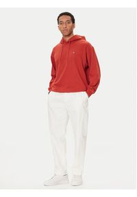 United Colors of Benetton - United Colors Of Benetton Bluza 342ZU201K Bordowy Regular Fit. Kolor: czerwony. Materiał: bawełna