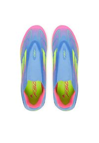 Adidas - adidas Buty do piłki nożnej F50 League Laceless Firm/Multi-Ground IE1240 Granatowy. Kolor: niebieski. Materiał: materiał #3