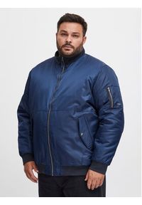 Blend Kurtka bomber 20715952 Granatowy Regular Fit. Kolor: niebieski. Materiał: syntetyk