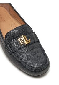 Lauren Ralph Lauren Mokasyny 802942768001 Czarny. Kolor: czarny. Materiał: skóra #6