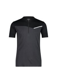 Koszulka CMP. Kolor: szary, wielokolorowy, brązowy. Sezon: lato. Sport: turystyka piesza #1