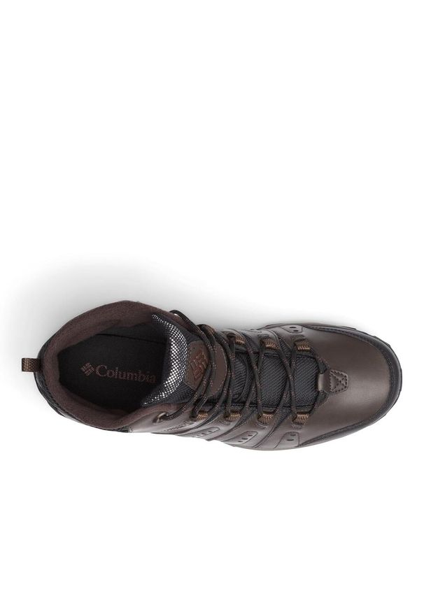 columbia - Wodoodporne buty turystyczne męskie Columbia Woodburn II Chukka Wp Omni-Heat. Kolor: brązowy. Technologia: Omni-Heat (Columbia)