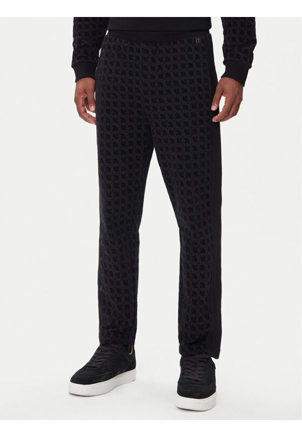 JOOP! Spodnie dresowe 17 JJ-38Tamas 30047446 Czarny Regular Fit. Kolor: czarny. Materiał: bawełna