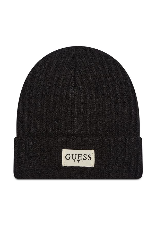 Czapka Guess L1BZ00 Z2QP0 JBLK. Kolor: czarny. Materiał: materiał