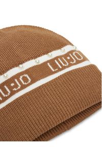 Liu Jo Czapka TF5239 MA92F Beżowy. Kolor: beżowy. Materiał: wiskoza, materiał #3