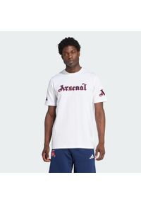 Adidas - Koszulka Arsenal US Pack. Kolor: biały. Materiał: bawełna