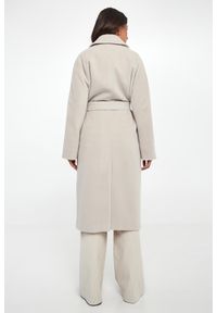 Marella - Płaszcz damski z wełny dziewiczej English MARELLA. Materiał: wełna #5