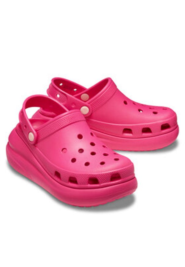 Crocs Klapki Crush Clog 207521 Różowy. Kolor: różowy