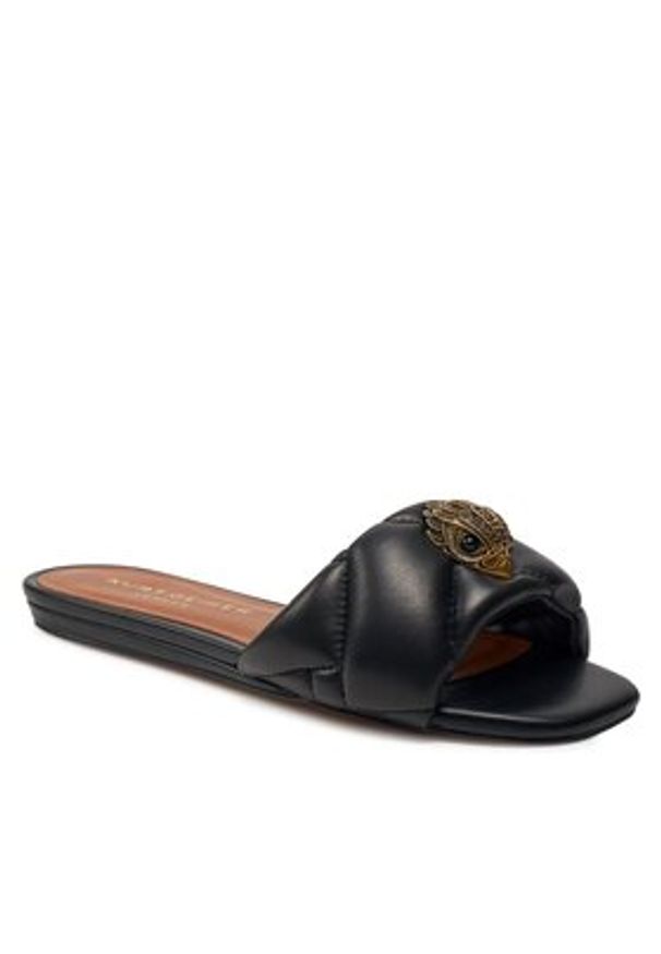 Kurt Geiger Klapki Orson 2026600109 Czarny. Kolor: czarny. Materiał: skóra