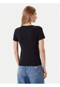 Karl Lagerfeld - KARL LAGERFELD T-Shirt 755750 553221 Turkusowy Regular Fit. Typ kołnierza: dekolt w karo. Kolor: turkusowy. Materiał: bawełna #5