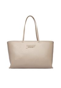 Tommy Jeans Torebka Tjw Must Tote AW0AW18455 Beżowy. Kolor: beżowy. Materiał: skórzane #3