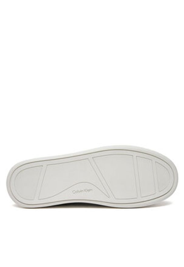 Calvin Klein Sneakersy HW0HW02208 Czarny. Kolor: czarny. Materiał: skóra
