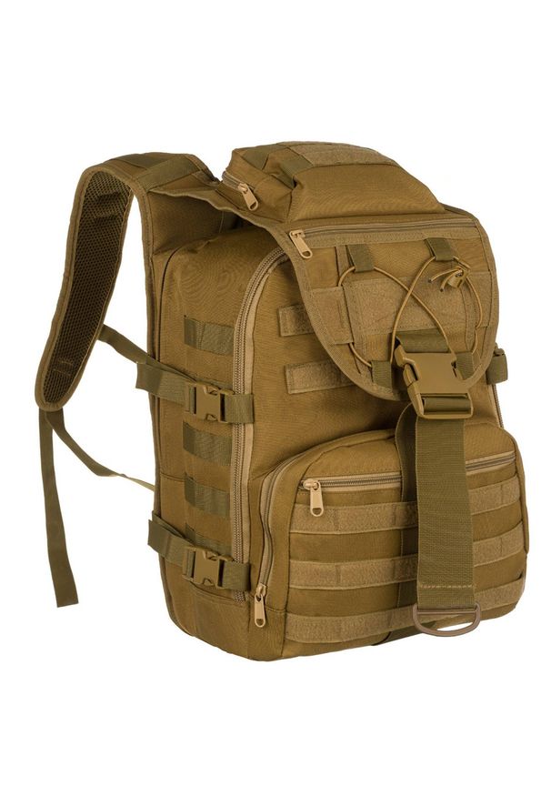 Plecak wodoodporny Peterson BL013 khaki. Kolor: brązowy