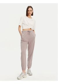 Under Armour Spodnie dresowe Ua Rival 1382735 Beżowy Loose Fit. Kolor: beżowy. Materiał: bawełna #4