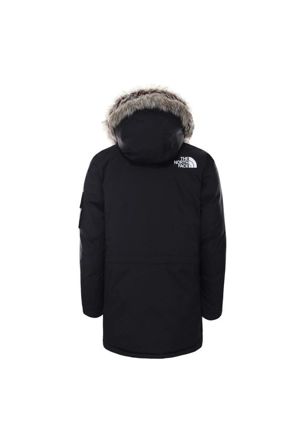 Kurtka turystyczna zimowa męska The North Face M Recycled Mcmurdo Parka. Kolor: czarny. Sezon: zima