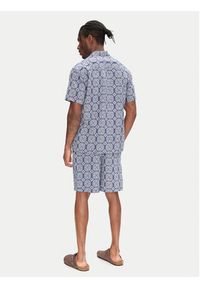 Jack & Jones - Jack&Jones Komplet koszula i szorty materiałowe Seersucker 12284648 Niebieski Relaxed Fit. Kolor: niebieski. Materiał: bawełna #6