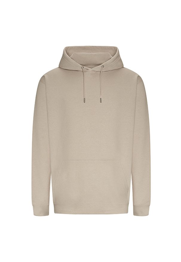 AWDIS - Organiczna Bluza Z Kapturem Unisex Dla Dorosłych. Typ kołnierza: kaptur. Kolor: beżowy