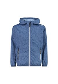 Kurtka impermeabilna z kapturem dla dziewczynki CMP. Typ kołnierza: kaptur. Kolor: niebieski. Sezon: zima. Styl: sportowy #1