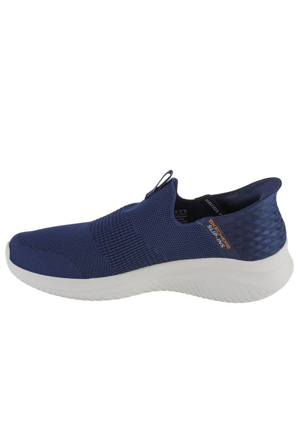 skechers - Buty sportowe Sneakersy męskie, Skechers Ultra Flex 3.0 Smooth Step. Kolor: niebieski. Sport: turystyka piesza