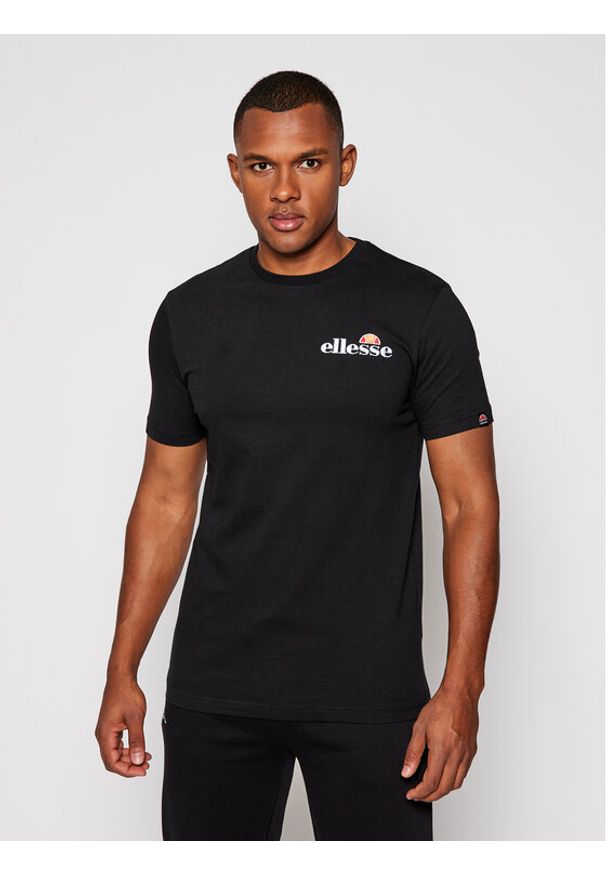 Ellesse T-Shirt Voodoo SHB06835 Czarny Regular Fit. Kolor: czarny. Materiał: bawełna