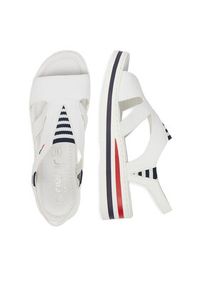 Rieker Sandały CEO-V02Y5-80 Biały. Kolor: biały. Materiał: materiał #5