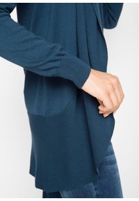 bonprix - Sweter bez zapięcia. Kolor: niebieski #2