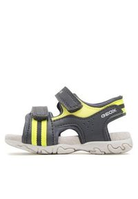 Geox Sandały B Sandal Flaffee Boy B3559C000CEC4502 M Granatowy. Kolor: niebieski #4