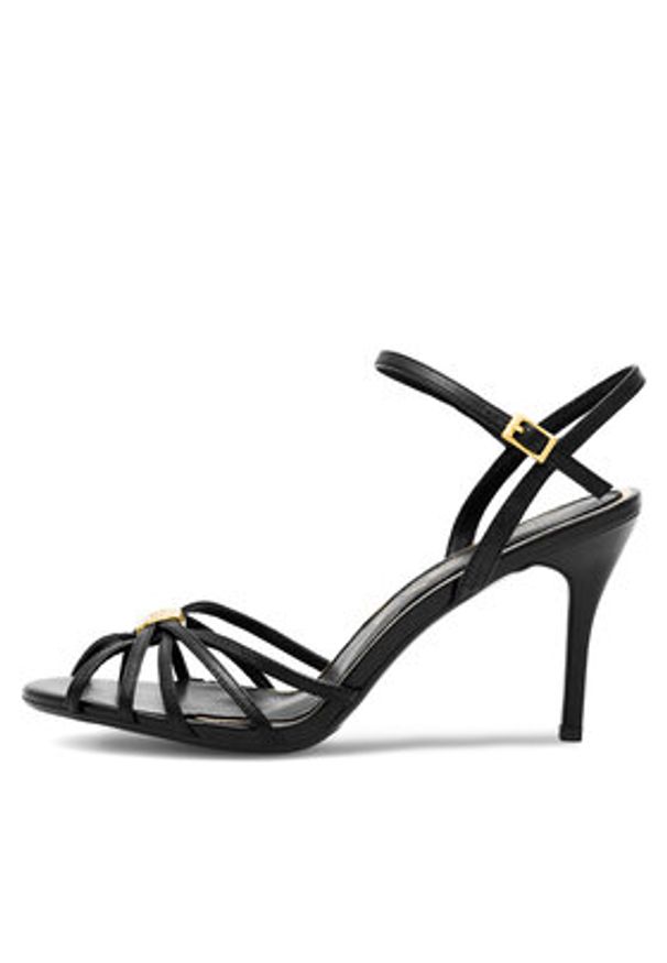 Gino Rossi Sandały LORELEI-SLT628-Y1 Czarny. Kolor: czarny. Materiał: skóra