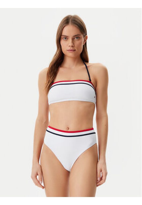 TOMMY HILFIGER - Tommy Hilfiger Dół od bikini UW0UW05834 Biały. Kolor: biały. Materiał: syntetyk