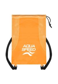 Worek na sprzęt plecak Aqua Speed Mesh Backpack. Kolor: biały, czarny, wielokolorowy, pomarańczowy. Materiał: mesh #1