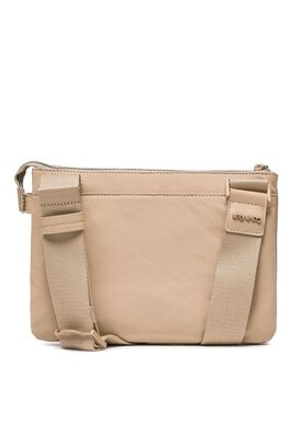 Calvin Klein Saszetka Ck Faded Ew 2G Xbody K50K511231 Beżowy. Kolor: beżowy. Materiał: skóra