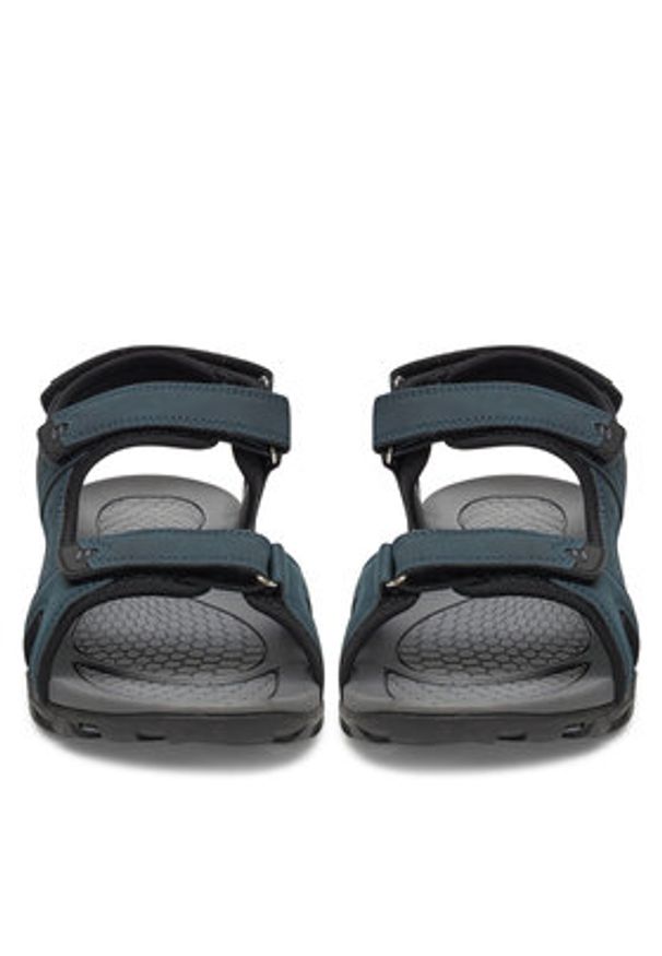 Lanetti Sandały 21MC0610 Granatowy. Kolor: niebieski. Materiał: syntetyk