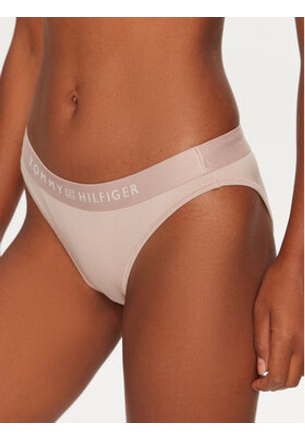 TOMMY HILFIGER - Tommy Hilfiger Figi klasyczne UW0UW05509 Beżowy. Kolor: beżowy. Materiał: syntetyk