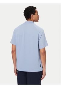 Lacoste Polo DH0159 Niebieski jasny Regular Fit. Typ kołnierza: polo. Kolor: niebieski. Materiał: syntetyk #3