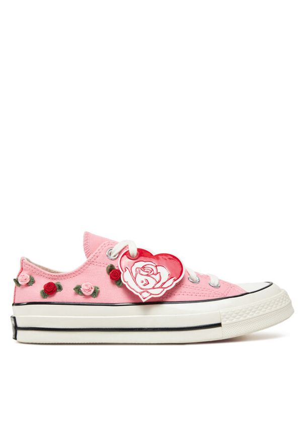 Converse Trampki Chuck 70 Roses A13649C Różowy. Kolor: różowy. Materiał: materiał