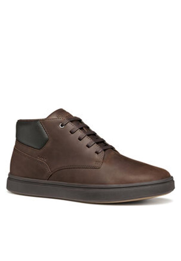 Geox Sneakersy U Baltmoore U56LDE 000FF C6009 Brązowy. Kolor: brązowy. Materiał: skóra