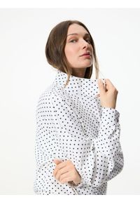Reserved - Bluza w groszki - wielobarwny. Materiał: dzianina. Wzór: grochy. Styl: klasyczny #1
